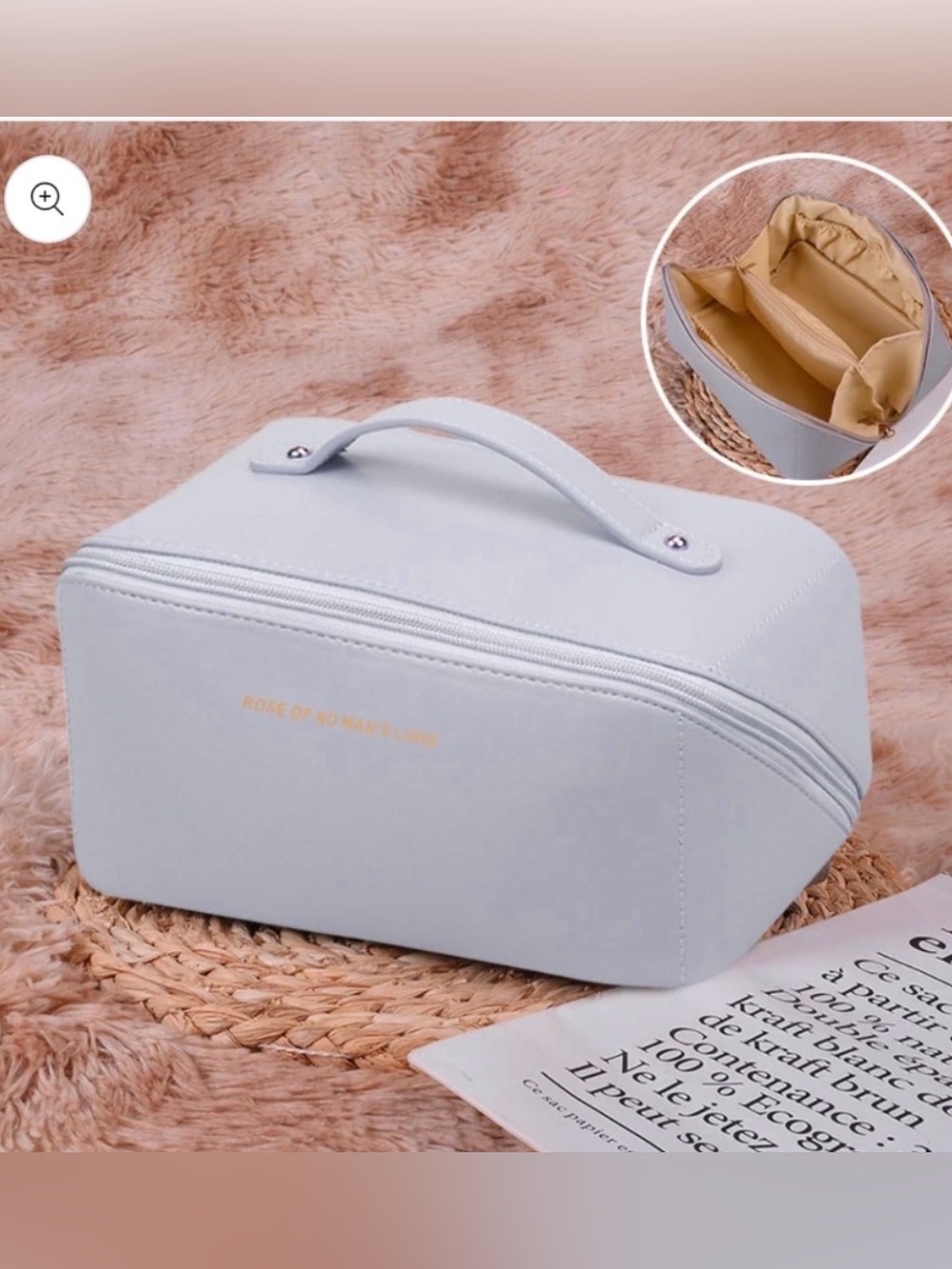 Rose of No Man's Land Luxe
Leather Travel
Cosmetic / TravelBag